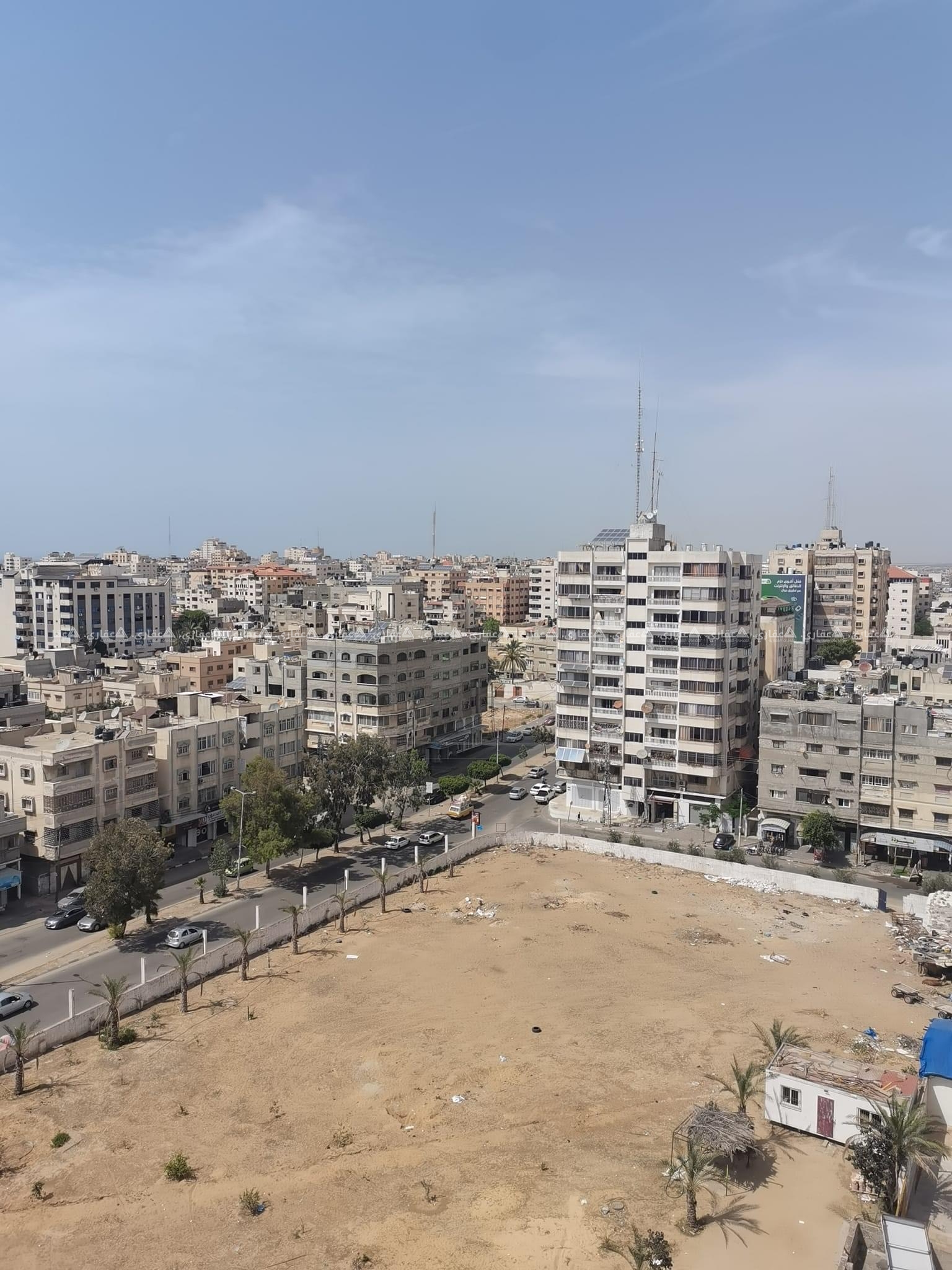 شقة ذات إطلالة رائعة بالقرب من كلية غزة