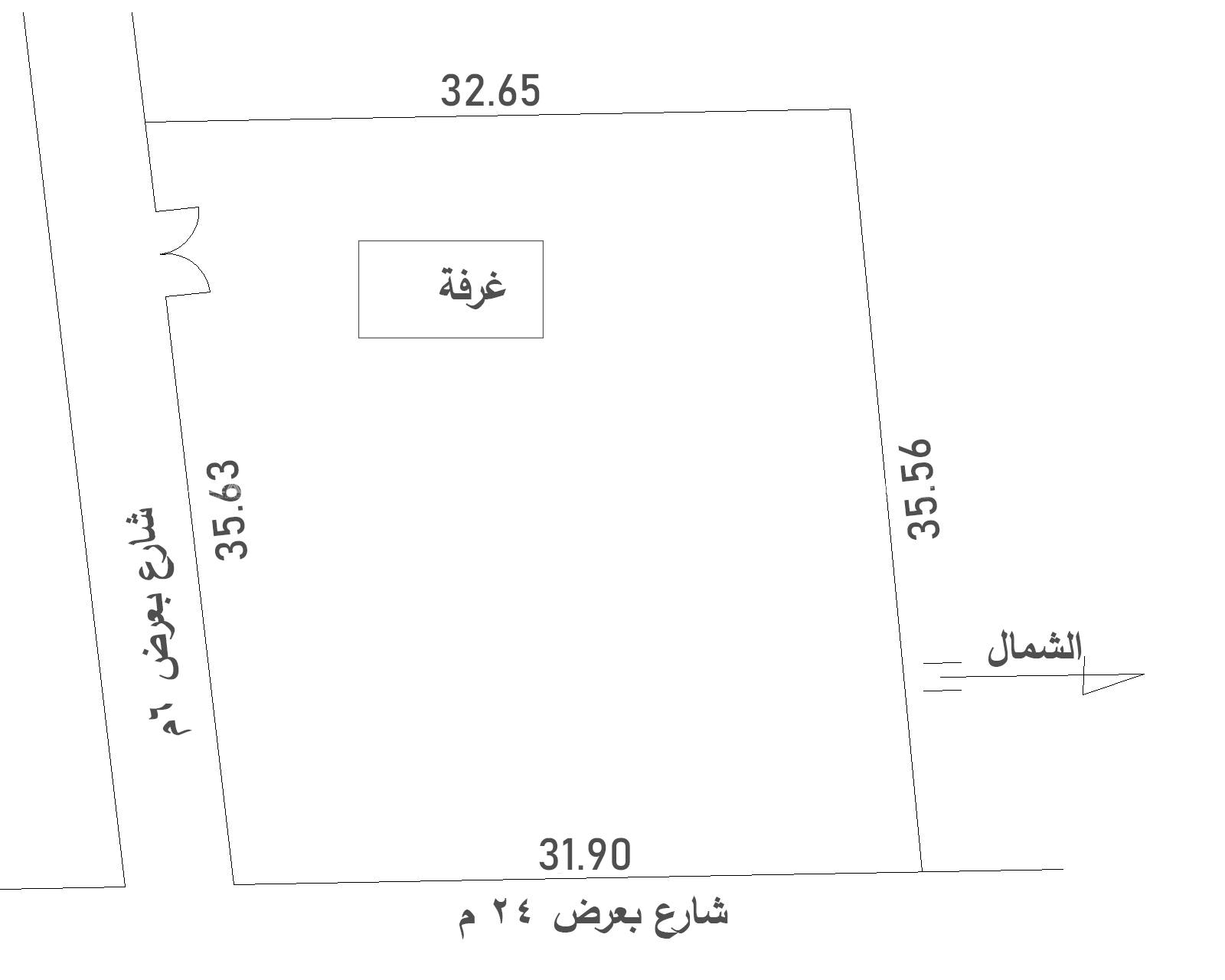 أرض للبيع بالقرب من منتزه خانيونس الاقليمي