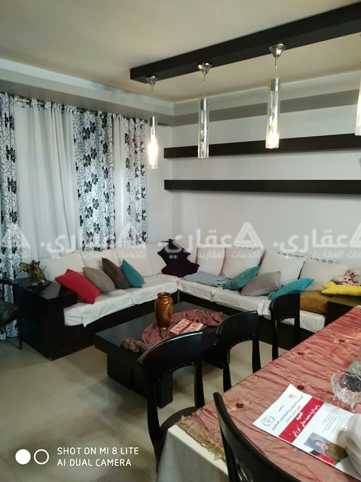 شقة ارضية مفروشة للايجار