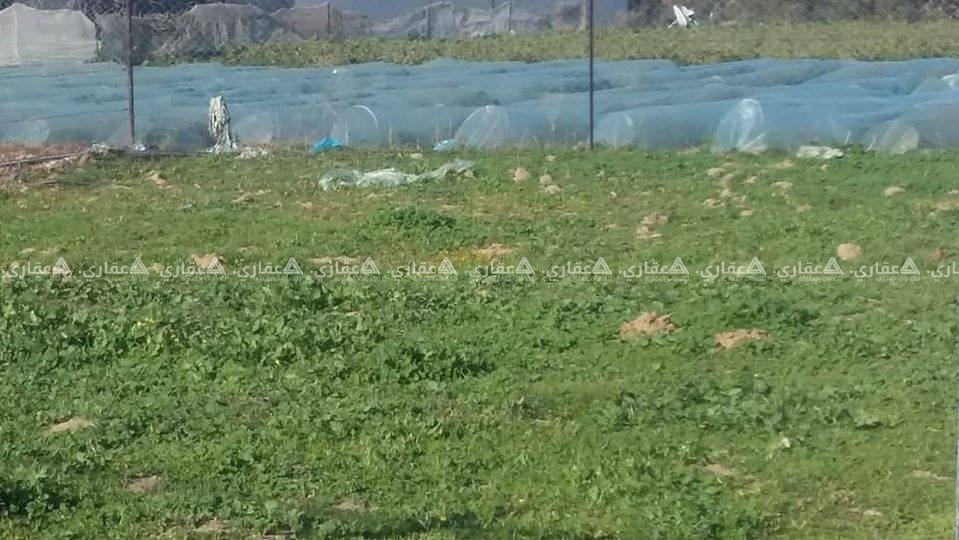 قطعه ارض شرق دير البلح مساحه 2400 متر