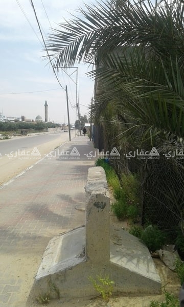 قطعه ارض بدير البلح مساحه 500 متر