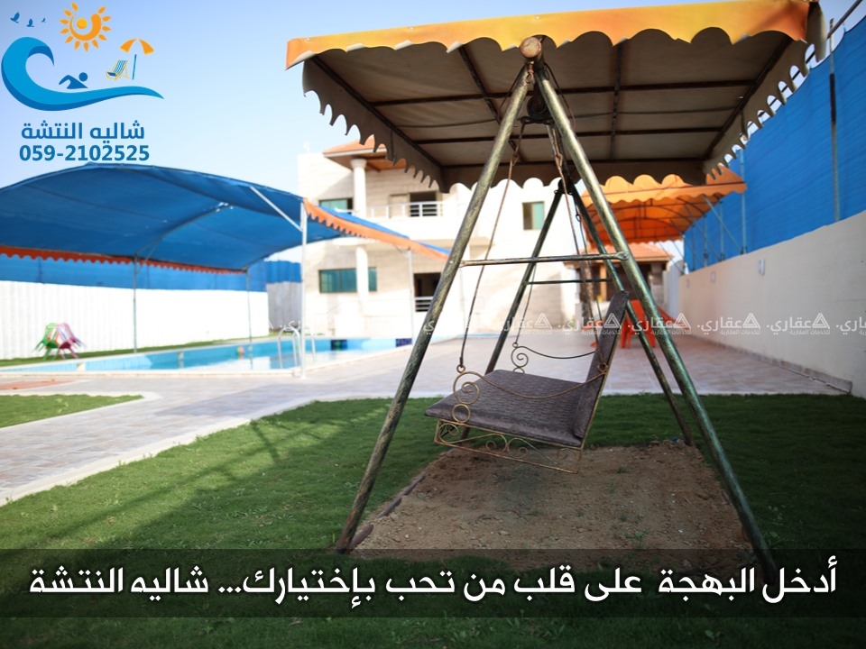 شاليه النتشة خلف منتجع الدولفين