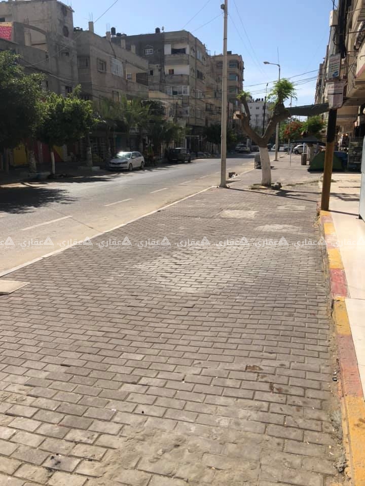 حاصل للايجار شارع النصر بجوار البنك الاسلامي الفلسطيني