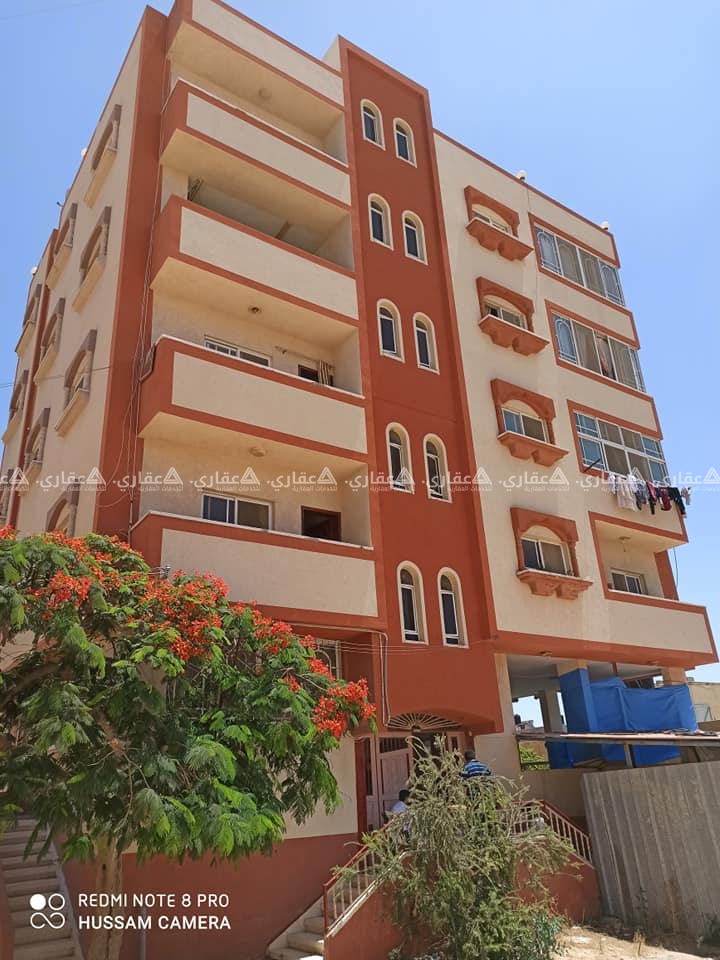 عمارة سكنية للبيع او المبادلة مع ارض 
