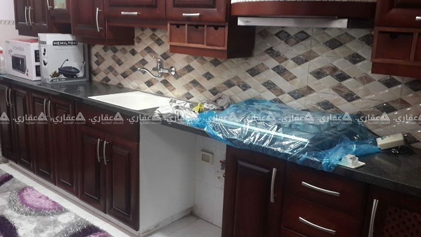 شقة ارضية مع حديقة للبيع 