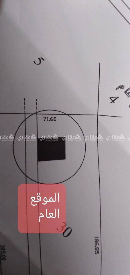 قطعة ارض للبيع ع بحر  دير البلج