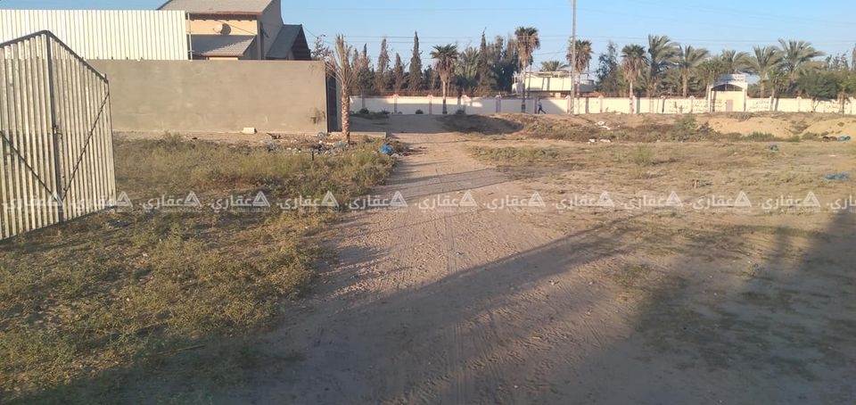 قطعة ارض للبيع بالزوايدة 