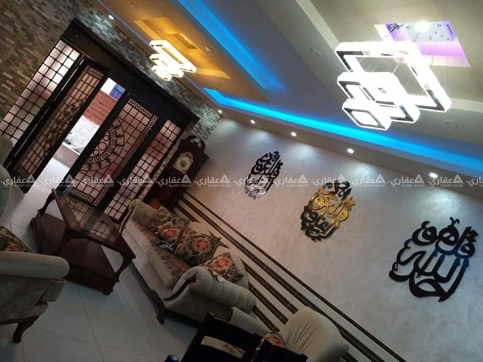 شقه للبيع طابق ارضي مع حديقه 