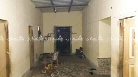 قطعه أرض مبني عليها منزل