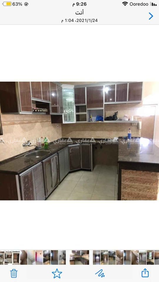 شقة للايجار في عمارة الحجار2