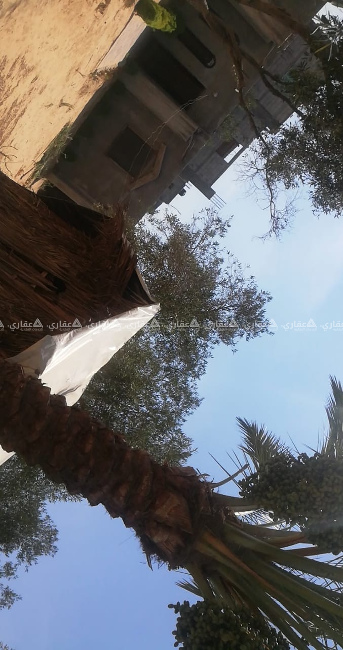 قطعة أرض مبني فيها ارضي