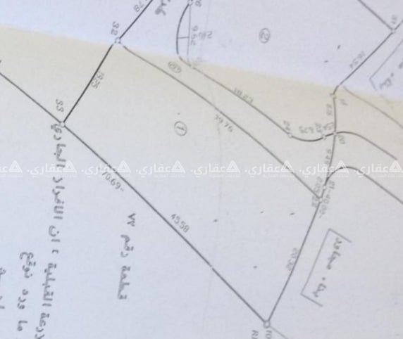 قطعة أرض بإطلالة عالية على ضاحية الريحان