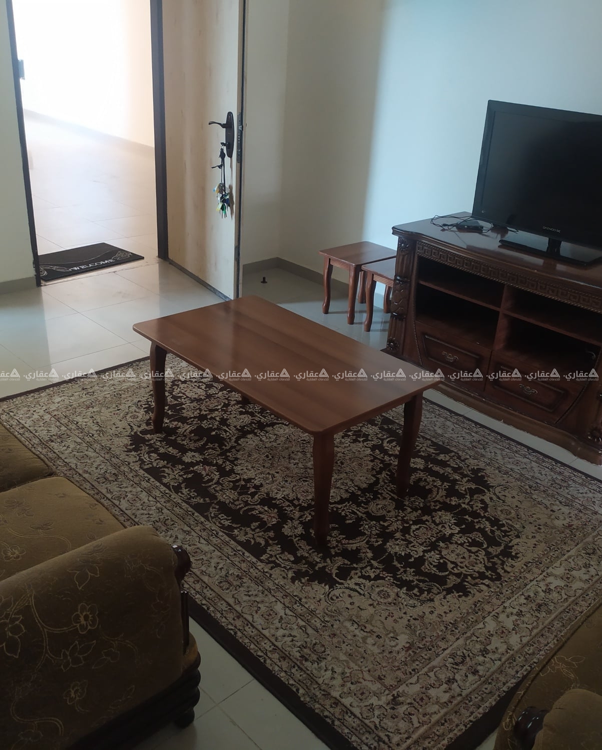 شقة مفروش بالكامل بعمارة مميزة (( للايجار ))