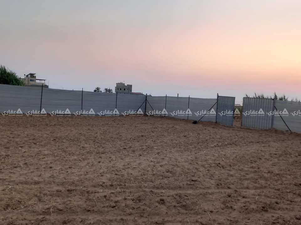 قطعة  أرض شمال الواحة