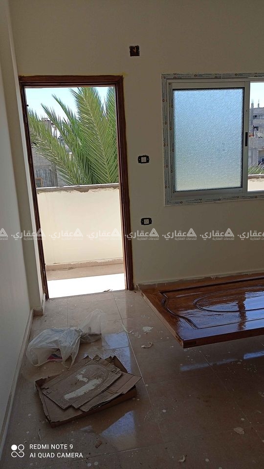 شقة جديدة للإيجار خلف قهوة غبن