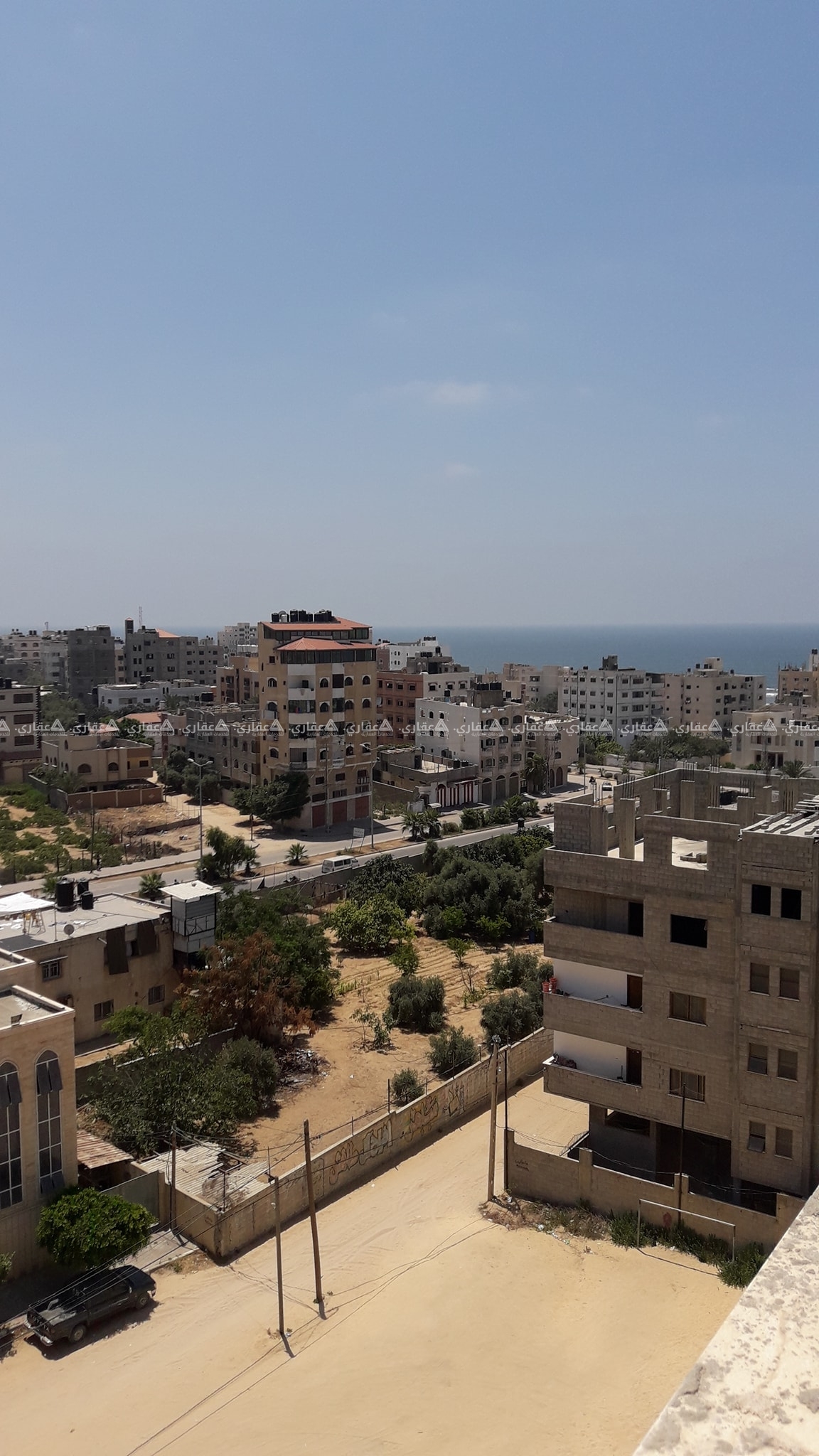 شقة بالتقسيط بتل الهوا الغربي للبيع 