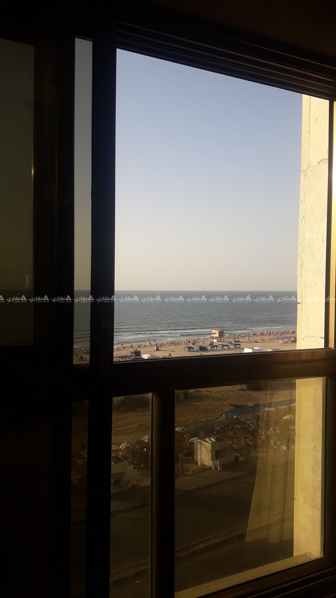 شقة تطل على بحر غزة  للبيع بالتقسيط