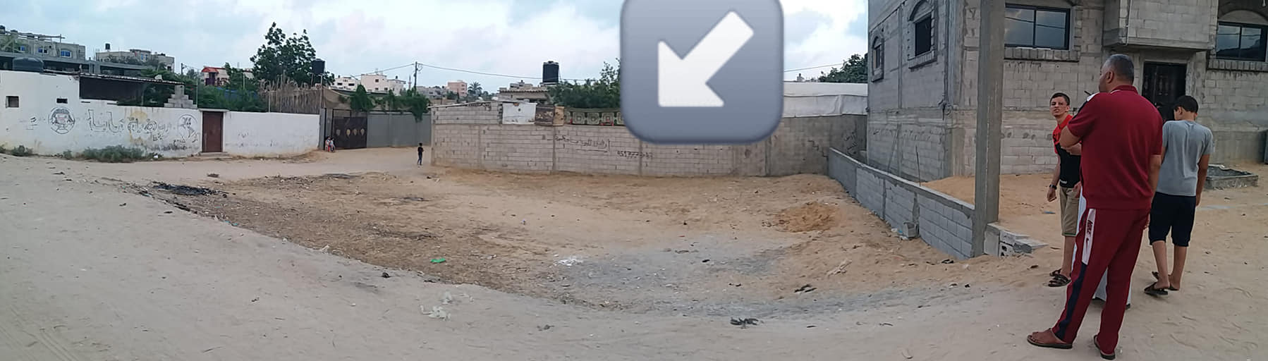 قطعة أرض للبيع شمال مستشفى النجار