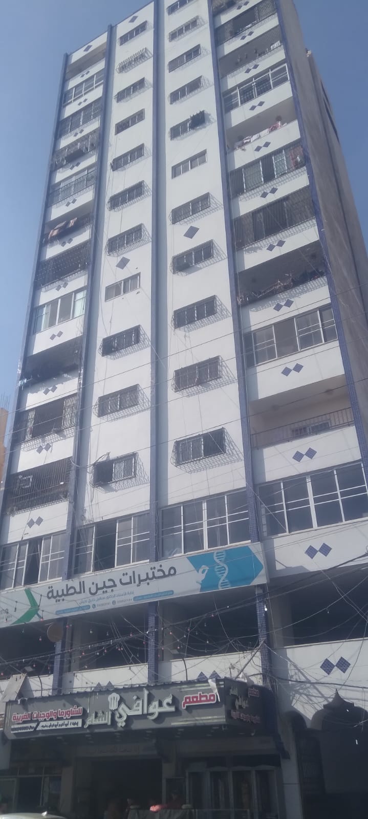 شقة للبيع مقابل مستشفى النصر مباشرة