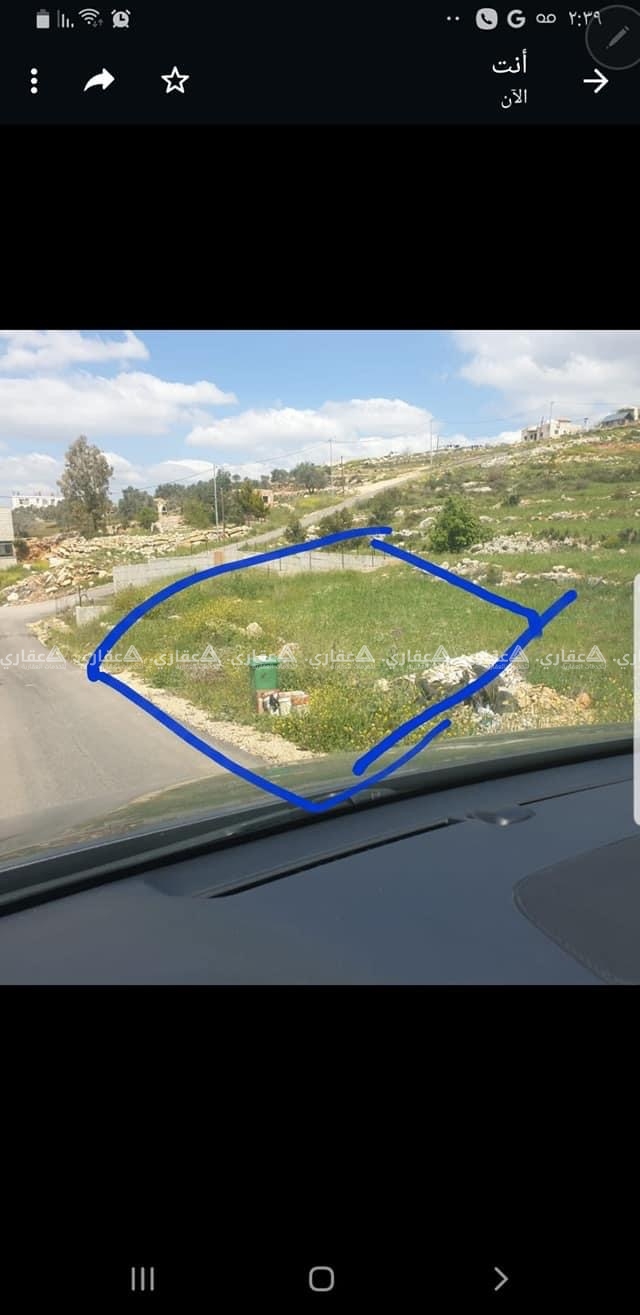 قطعة أرض حلوة خلف جامعة بيرزيت
