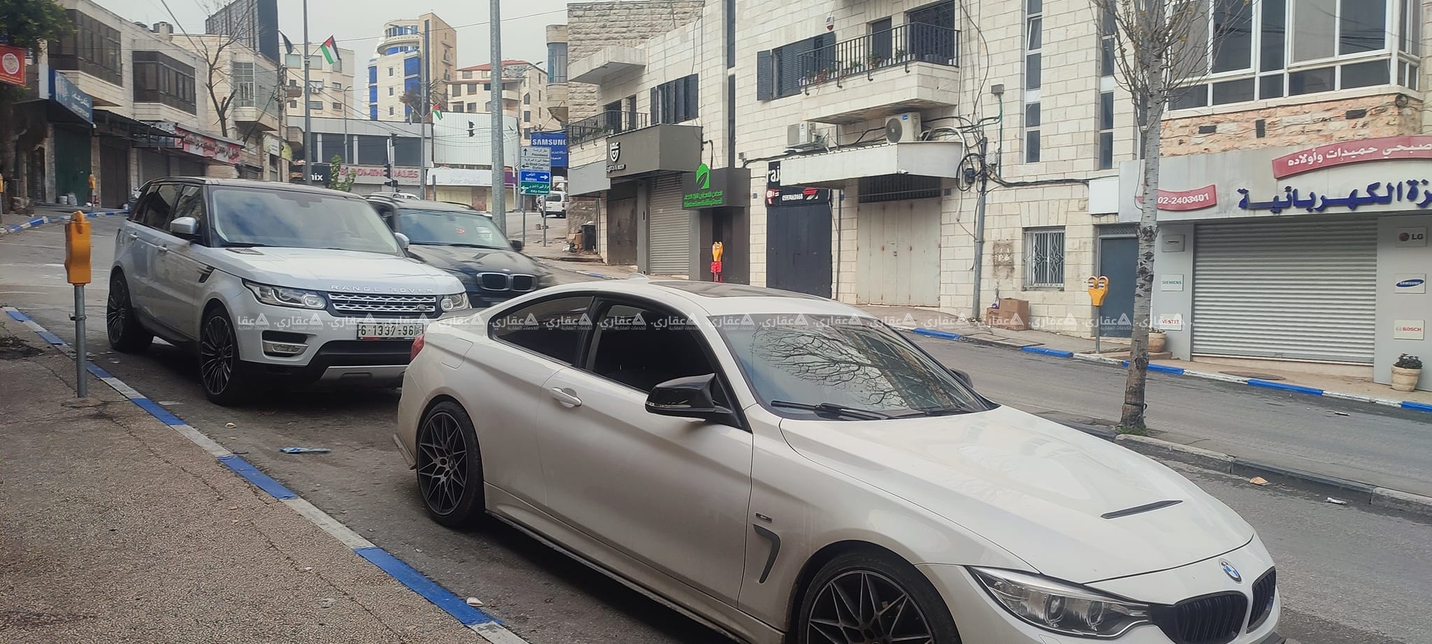 محل تجاري للبيع بالخلو بالقرب من بلديه البيره