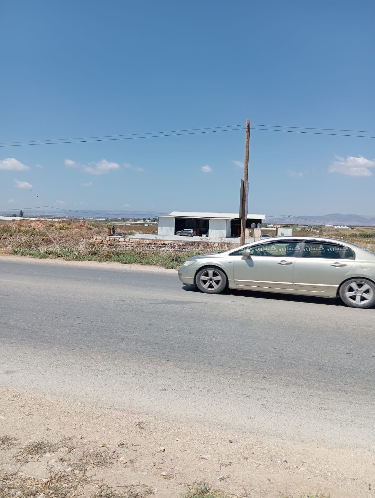 قطعة أرض قرب كازية اليامون