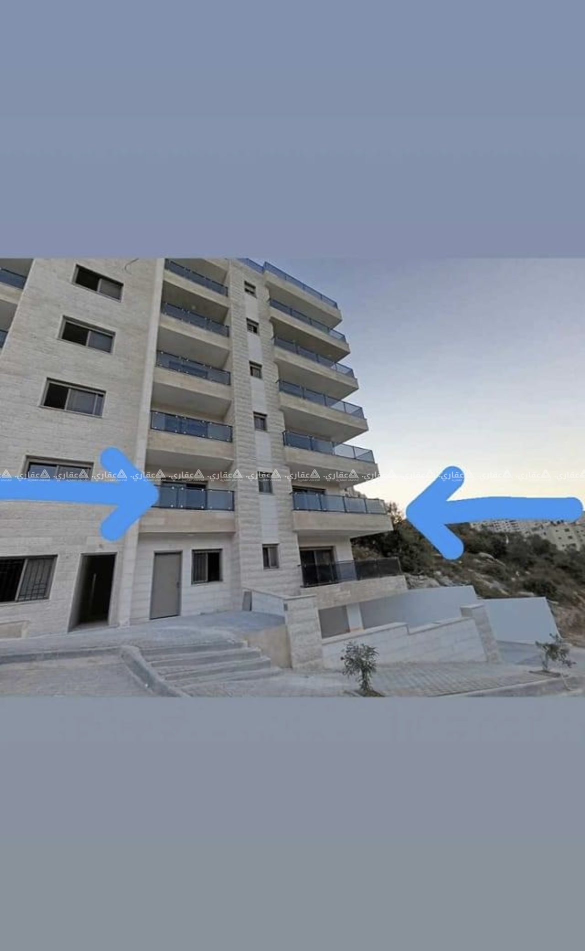 شقة بحالة ممتازة جداً وإطلالة خرافية