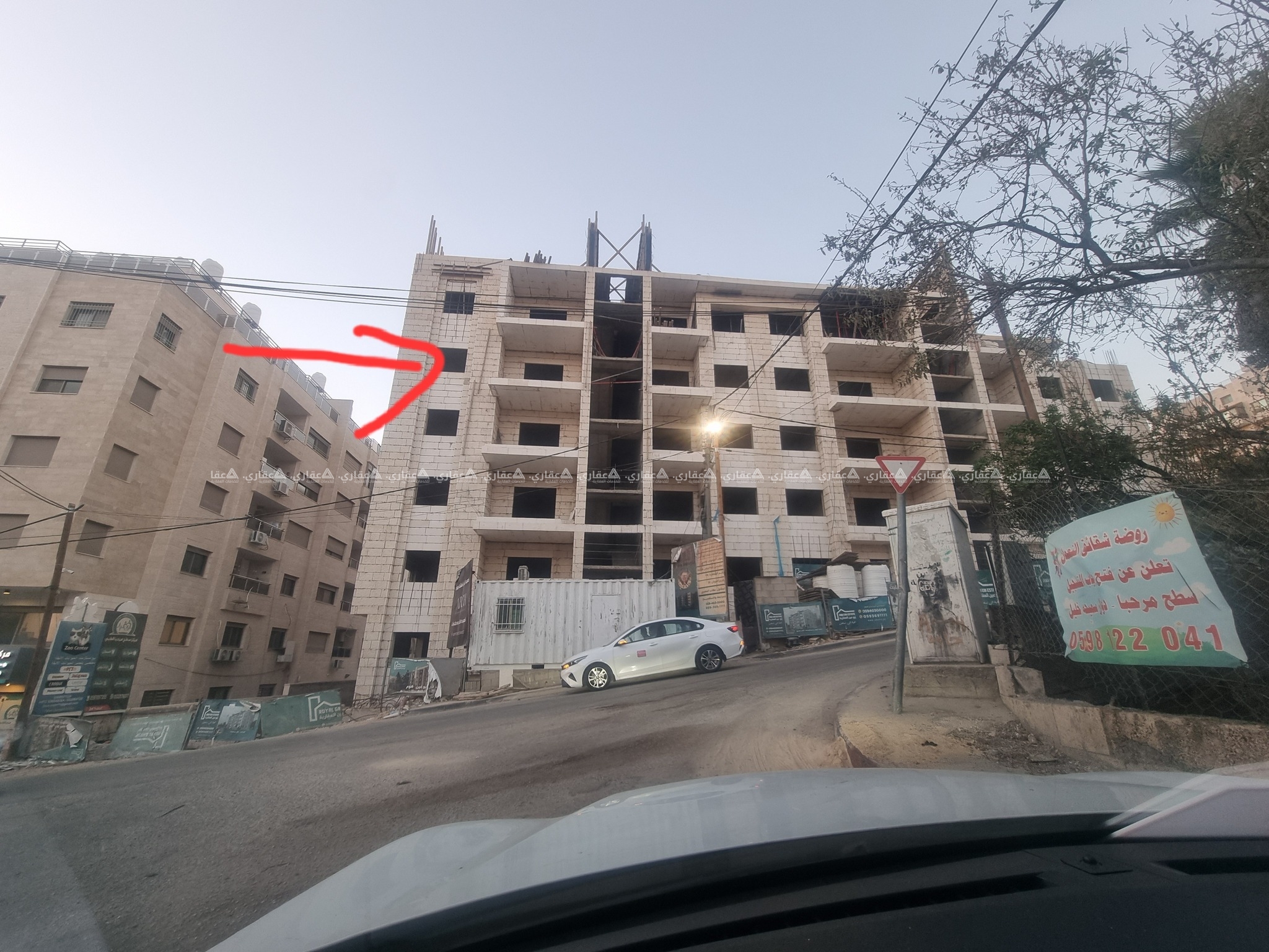 شقة للبيع قريبة من شارع القدس