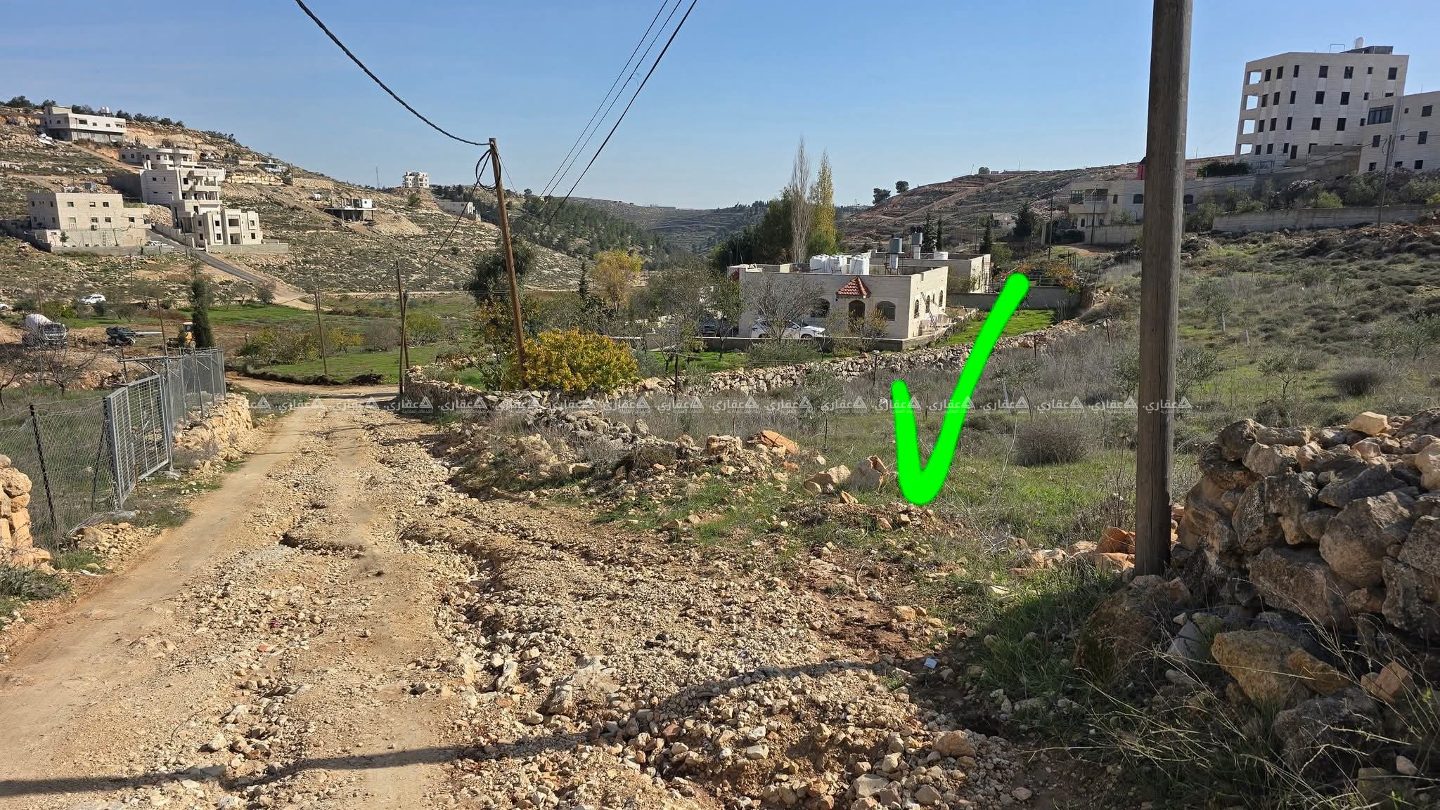 قطعة ارض للبيع خلف كازية الجنوب