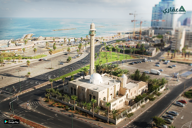 مسجد حسن بيك من أثار ومعالم فلسطين في يافا
