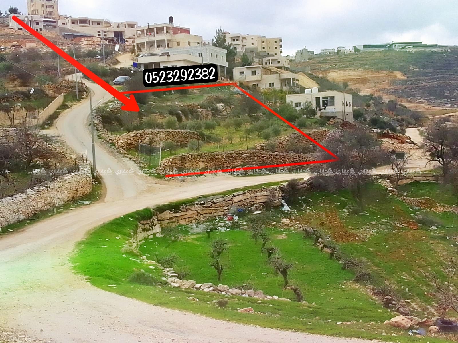 أرض للبيع جنوب بيت لحم مراح رباح 