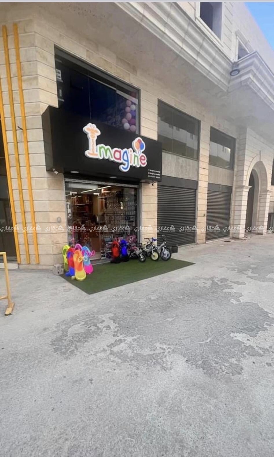 محل بابين للإيجار بجانب بلازا مول